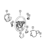Steering Wheel - Mopar (6XS052X7AA)