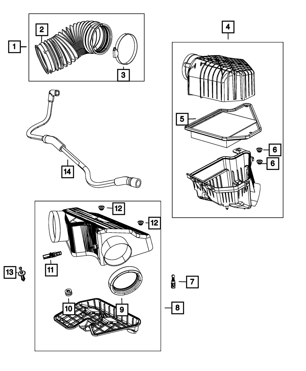 Air Filter | Mopar | Part Number (4861737AB)
