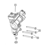 Power Steering Gear - Mopar (68551690AE)