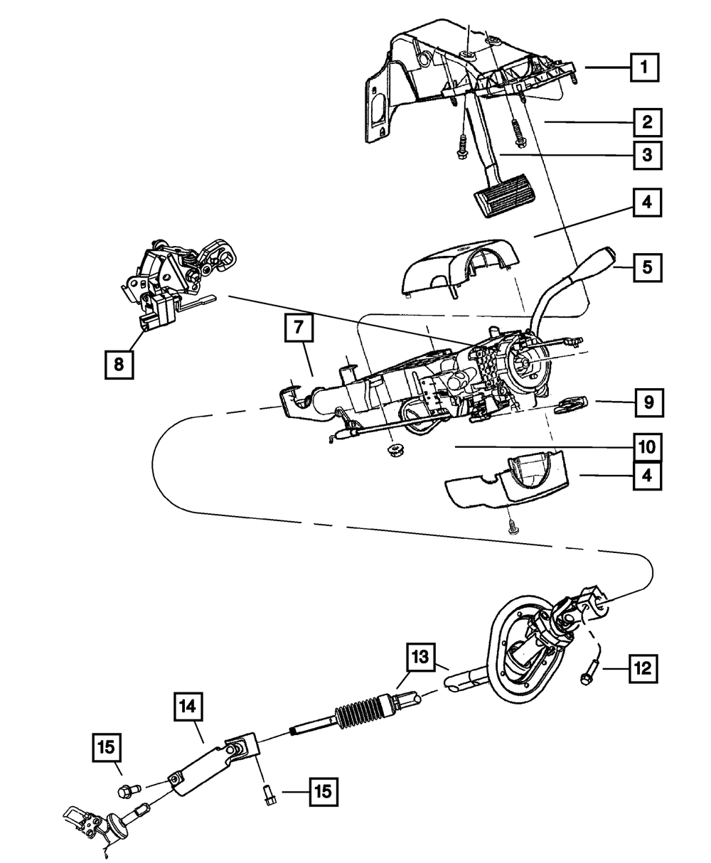 Gearshift Bracket - Mopar (68470756AA)