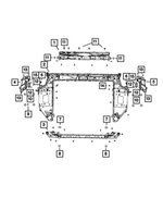 Hex Head Screw And Washer - Mopar (6104372AA)