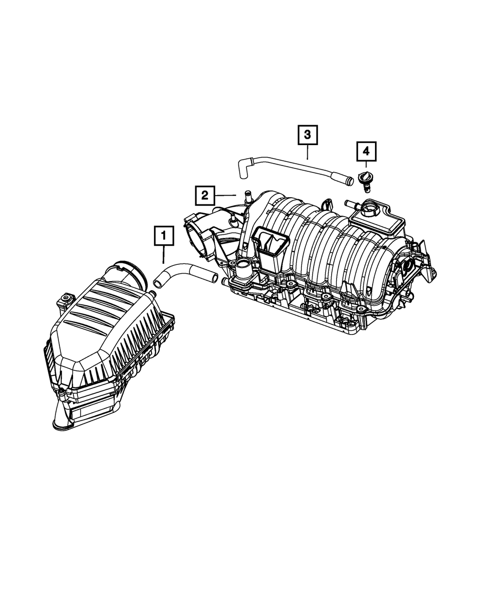 PCV Valve - Mopar (5038532AA)