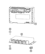 Transfer Case Control Module - Mopar (68250125AG)