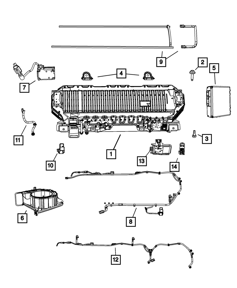 Hex Head Screw And Washer - Mopar (6511069AA)