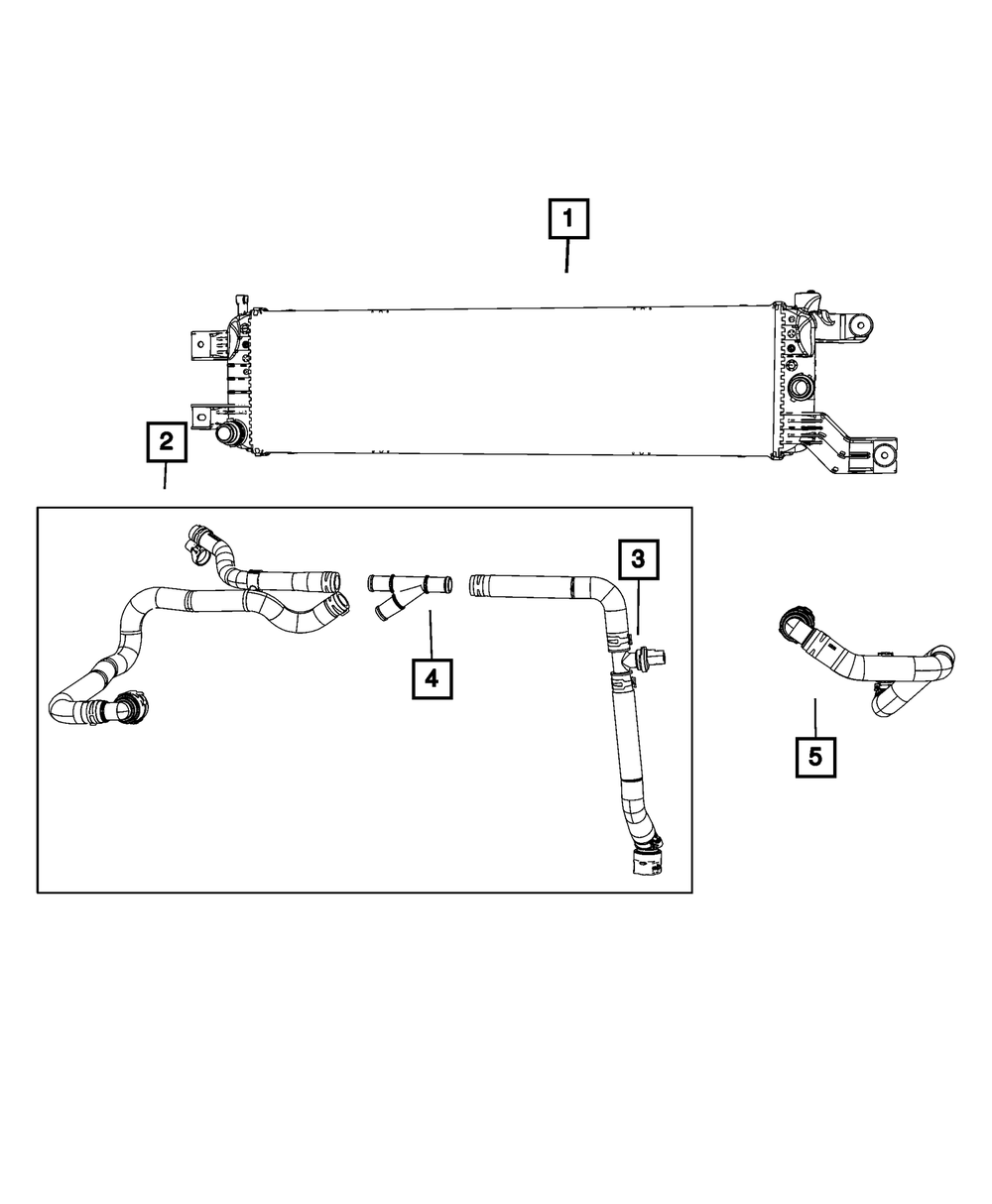 Coolant Temperature Sensor - Mopar (5033313AA)