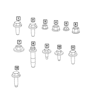 6 Lobe Locking Screw | Mopar | Part Number (06513052AA)Ignition ComponentsMy Mopar Garage