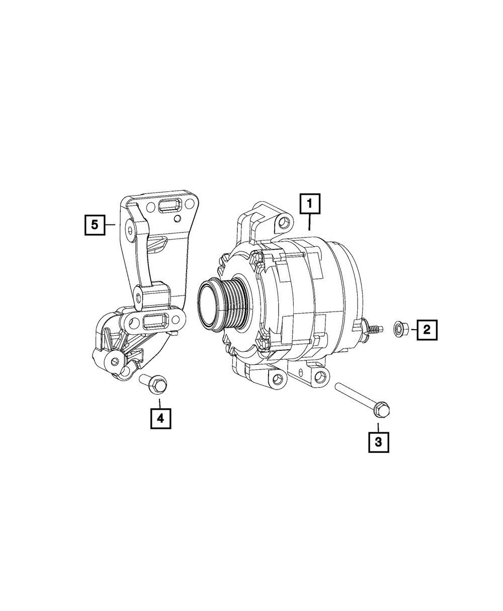 Alternator - Mopar (56029624AC)