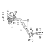Engine Oil Cooler Seal - Mopar (68046551AA)