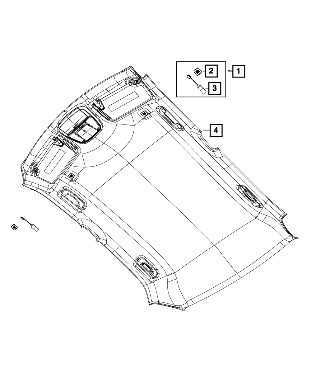 Audio Microphone | Mopar | Part Number (68292797AA)