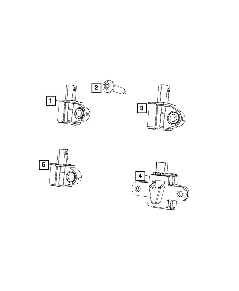 Acceleration Sensor - Mopar (68483901AA)