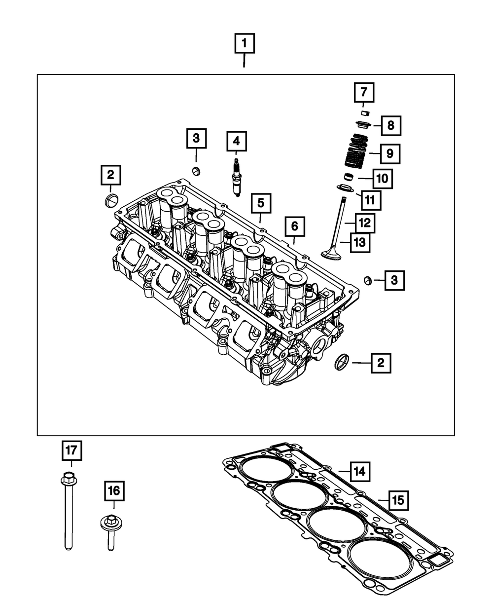 Cylinder Head Gasket - Mopar (53022306AC)