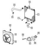 Thermostat - Mopar (52028186AC)