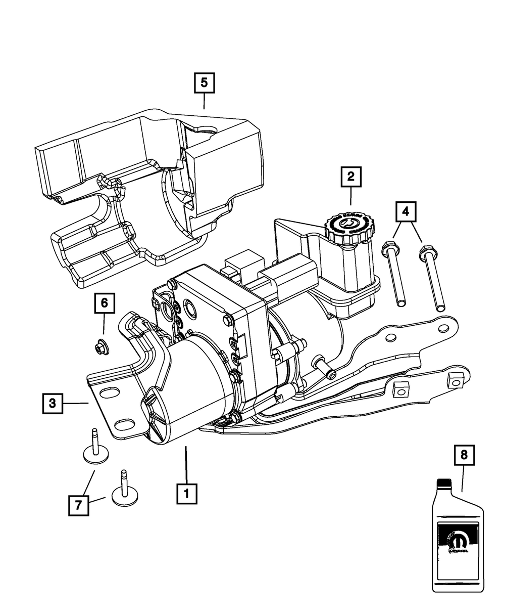 Power Steering Fluid | Mopar | Part Number (68088485AB)