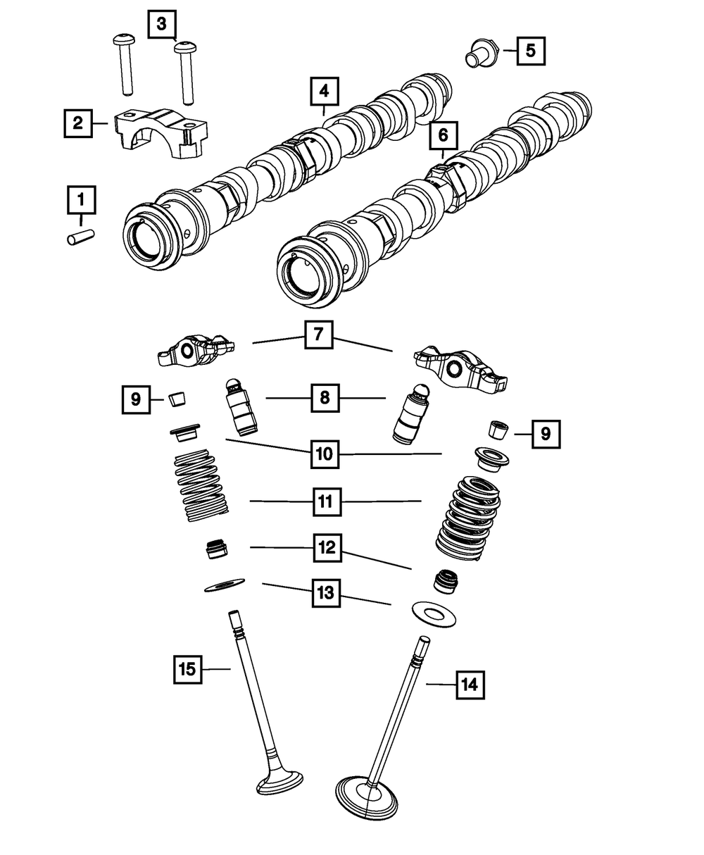 Valve Rocker Arm | Mopar | Part Number (5184296AH)