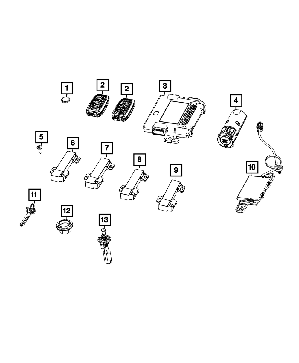 Battery Transmitter | Mopar | Part Number (5066241AB)BatteriesMy Mopar Garage