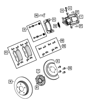 Brake Rotor | Mopar | Part Number (4779713AB)