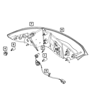 Bulb- Clear- Front Fender Side Repeater- Export | Mopar | Part Number (L002825W5W)Motor Vehicle LightingMy Mopar Garage