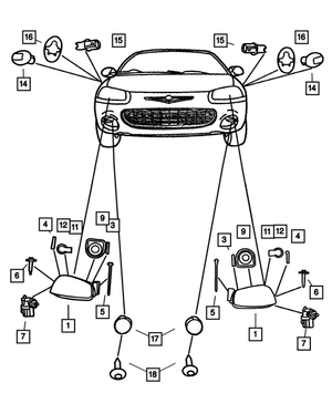 Bulb- Park And Turn Signal Lamp | Mopar | Part Number (68608323AA)Motor Vehicle LightingMy Mopar Garage