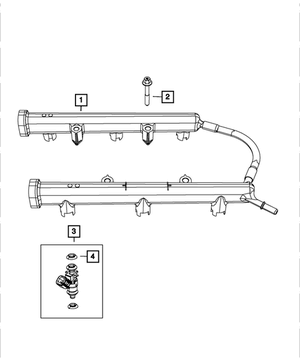 Fuel Injector | Mopar | Part Number (5184085AD)Fuel InjectorsMy Mopar Garage