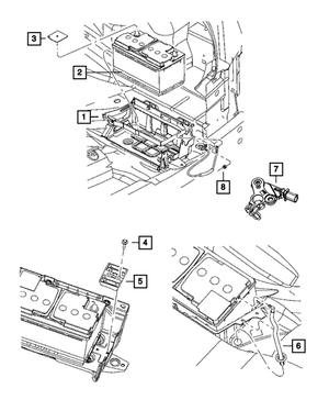 Hex Head Bolt And Coned Washer | Mopar | Part Number (6508065AA)Motor Vehicle Engine PartsMy Mopar Garage