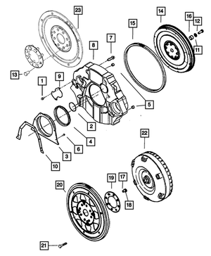 Hex Head Bolt- Automatic Transmission | Mopar | Part Number (4429522)TransmissionsMy Mopar Garage