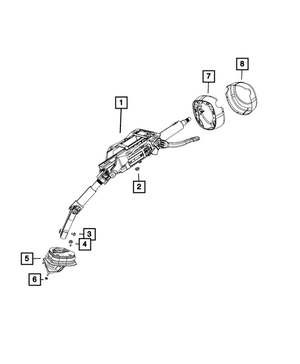 Hex Nut And Washer | Mopar | Part Number (6102398AA)Motor Vehicle PartsMy Mopar Garage