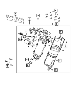 Nut- Mounting | Mopar | Part Number (1022510003)Motor Vehicle Engine PartsMy Mopar Garage