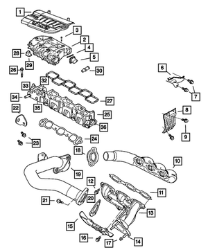 Nut- Mounting | Mopar | Part Number (6506619AA)Motor Vehicle Engine PartsMy Mopar Garage