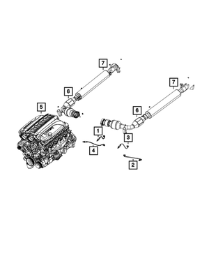 Oxygen Sensor | Mopar | Part Number (68090640AB)