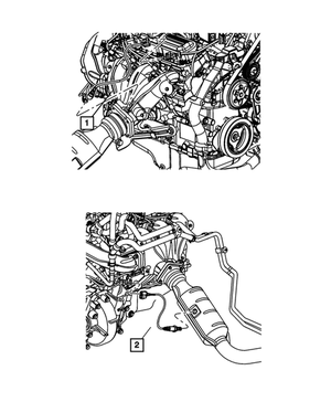 Oxygen Sensor- Before Catalyst- Right | Mopar | Part Number (56029084AA)
