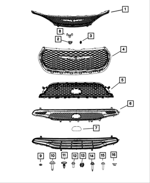 Push Nut | Mopar | Part Number (6510197AA)Motor Vehicle Engine PartsMy Mopar Garage