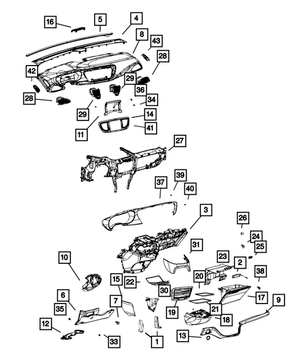Push Pin | Mopar | Part Number (6503598)Motor Vehicle Engine PartsMy Mopar Garage
