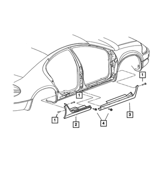 Rivet- Right | Mopar | Part Number (6513482AA)
