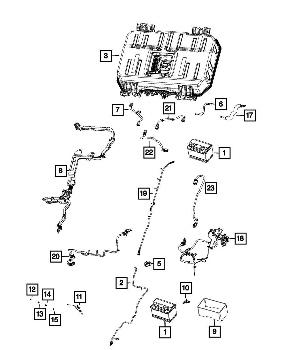 Storage Battery | Mopar | Part Number (BBH7F001AA)