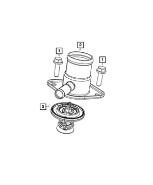 Thermostat | Mopar | Part Number (52028898AJ)