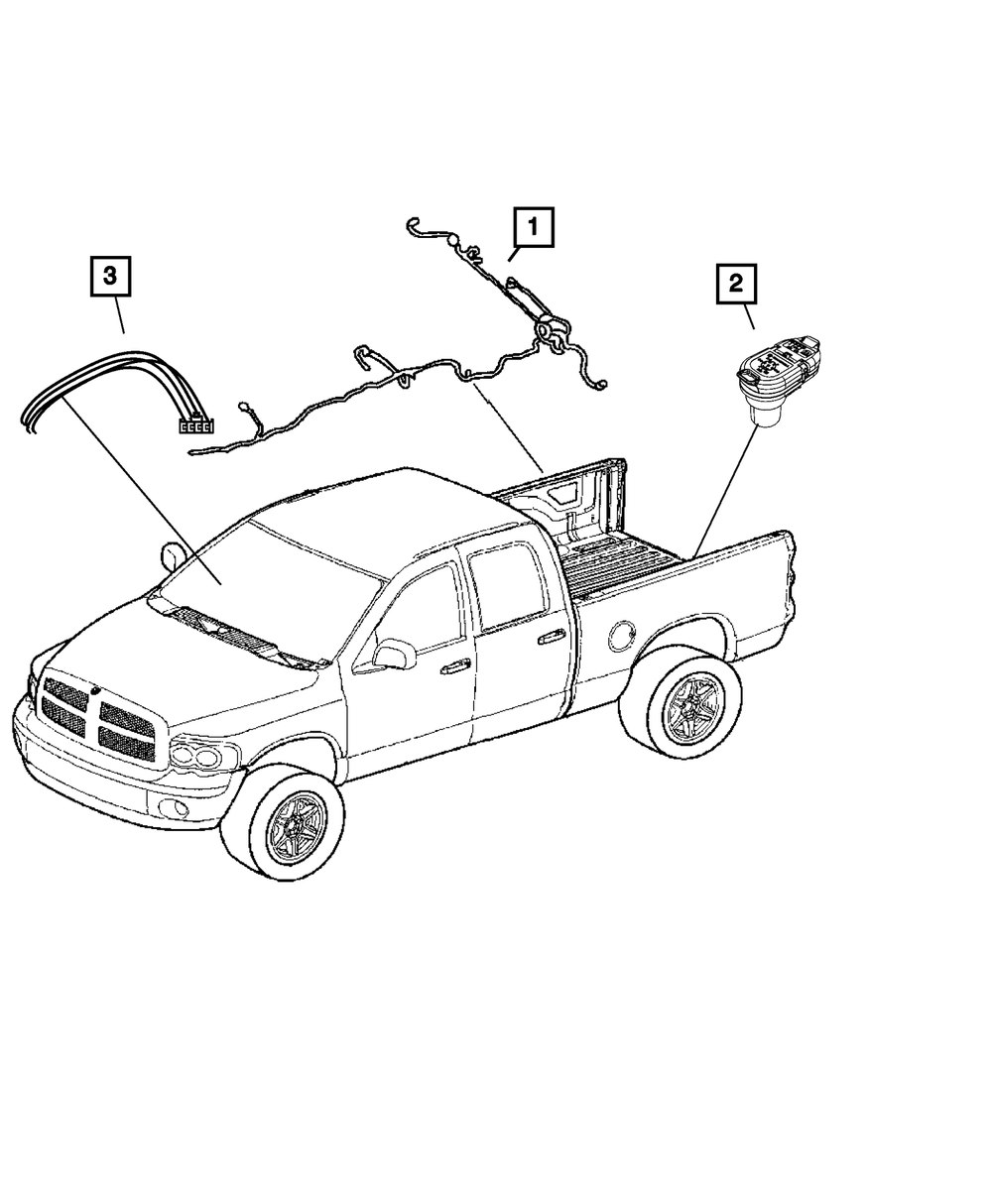 Trailer Tow Connector - Mopar (68573359AA)