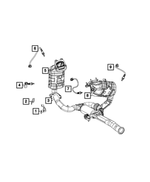 Oxygen Sensor - Mopar (5149180AB)