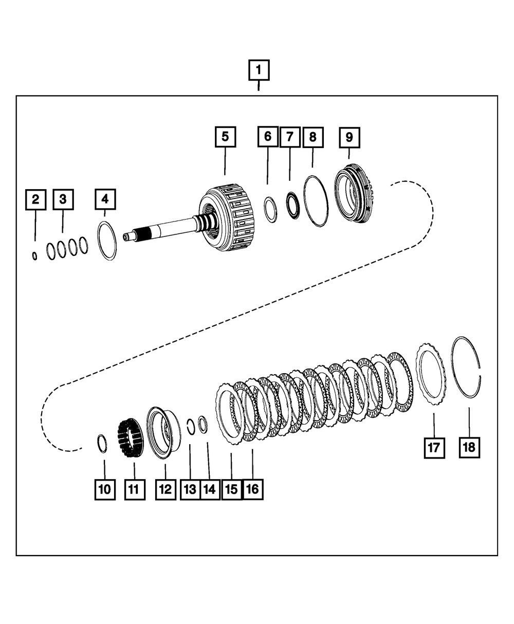 Bearing Races - Mopar (68253816AA)