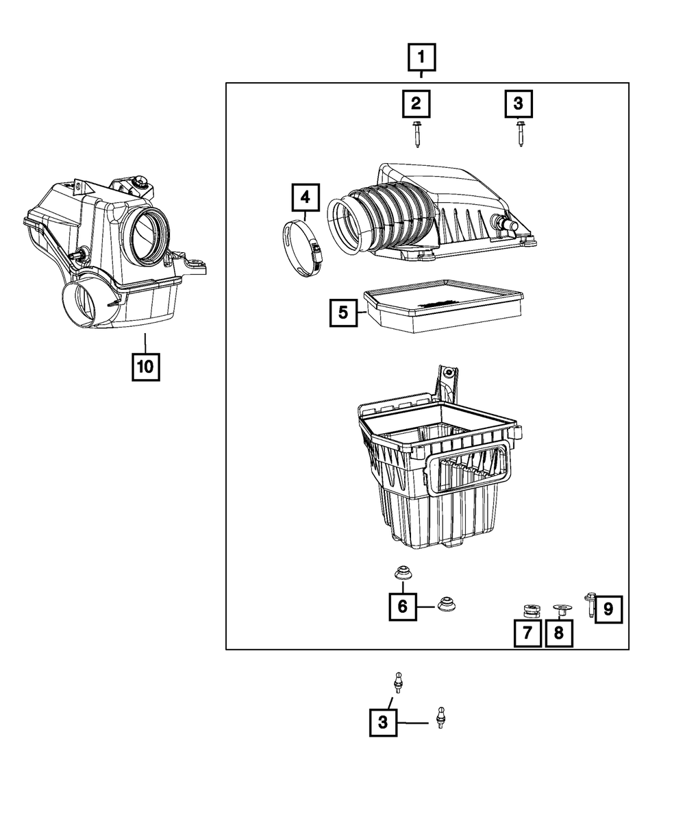 Air Filter - Mopar (68214516AA)