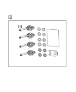 Tire Pressure Sensor - Mopar (68601415AA)