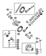 Pinion Nut - Mopar (6507901AA)