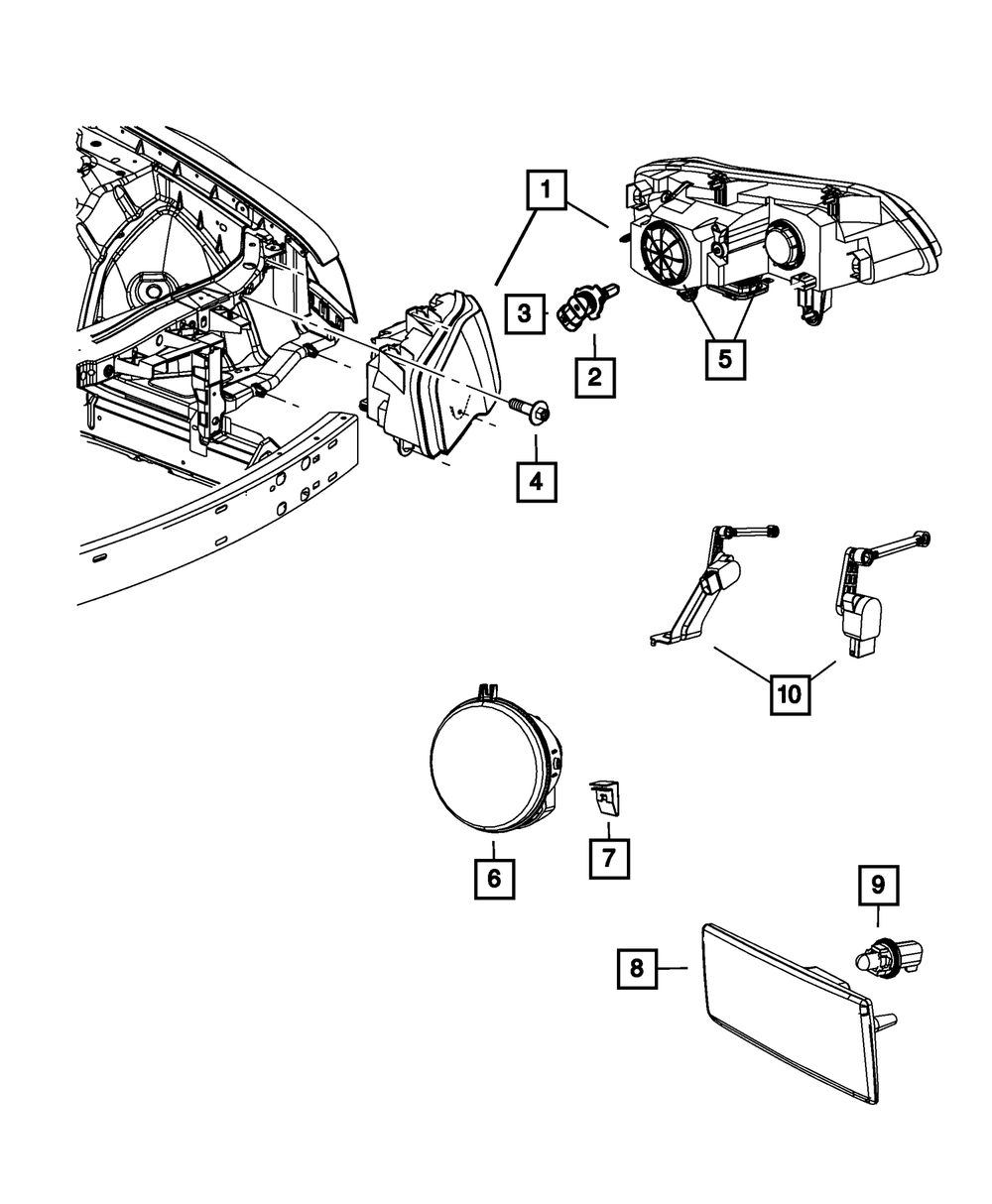 Headlamp Bulb- Low Beam | Mopar | Part Number (L0009012LL)