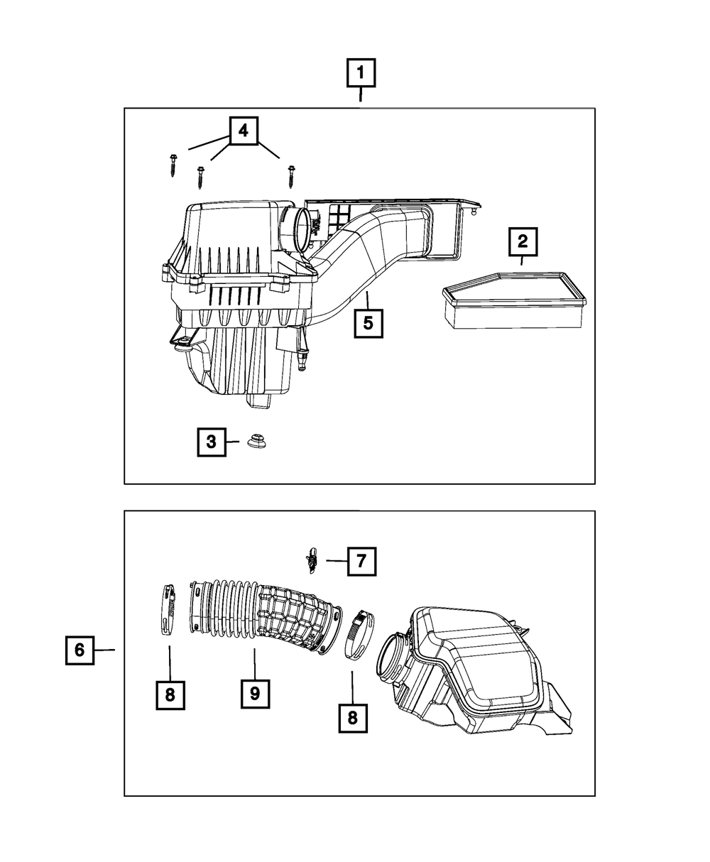 Air Temperature Sensor - Mopar (5149182AB)