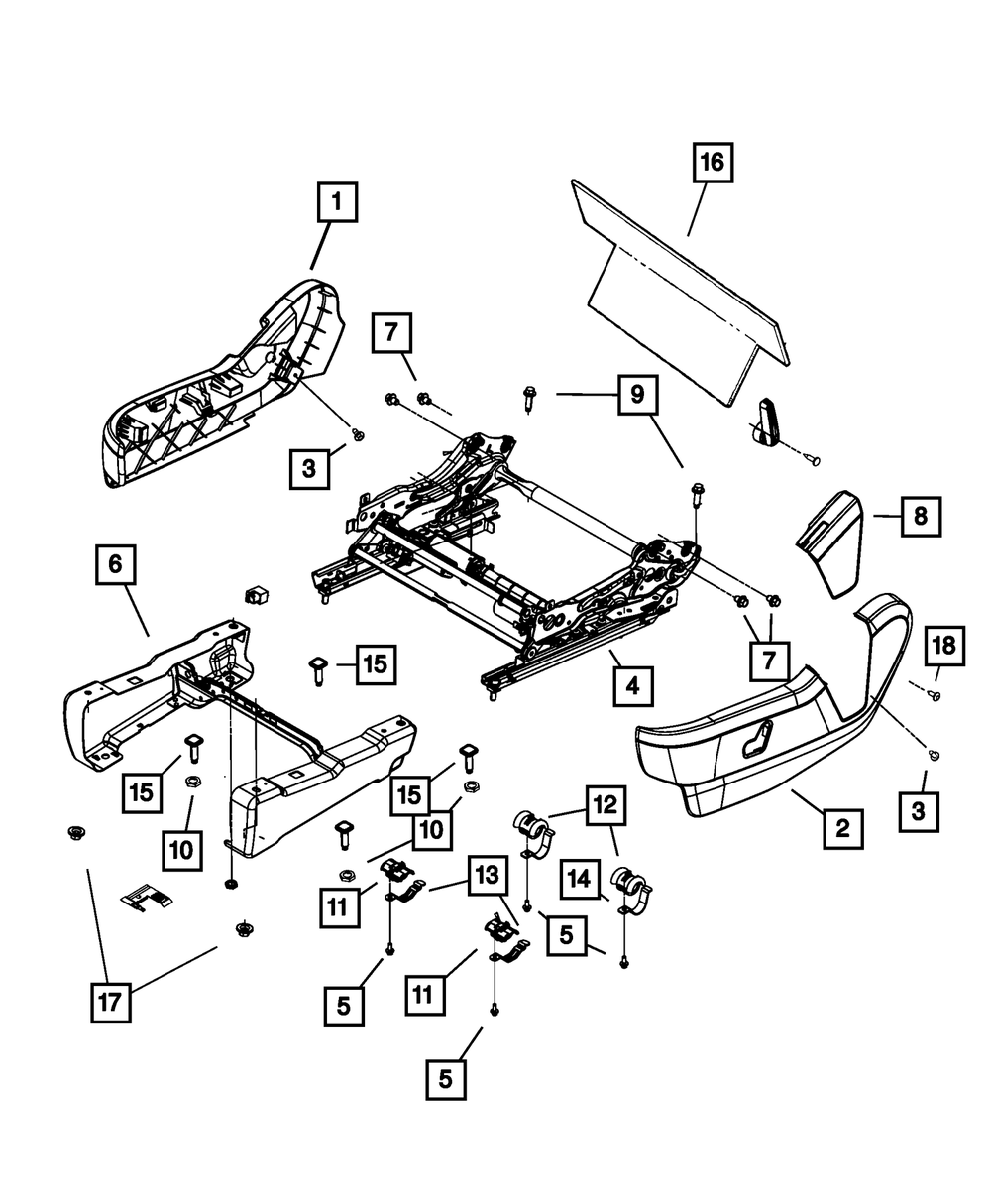 Driver Outboard Shield - Mopar (1UQ99DX9AC)