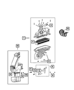 Air Cleaner Element - Mopar (68320315AB)