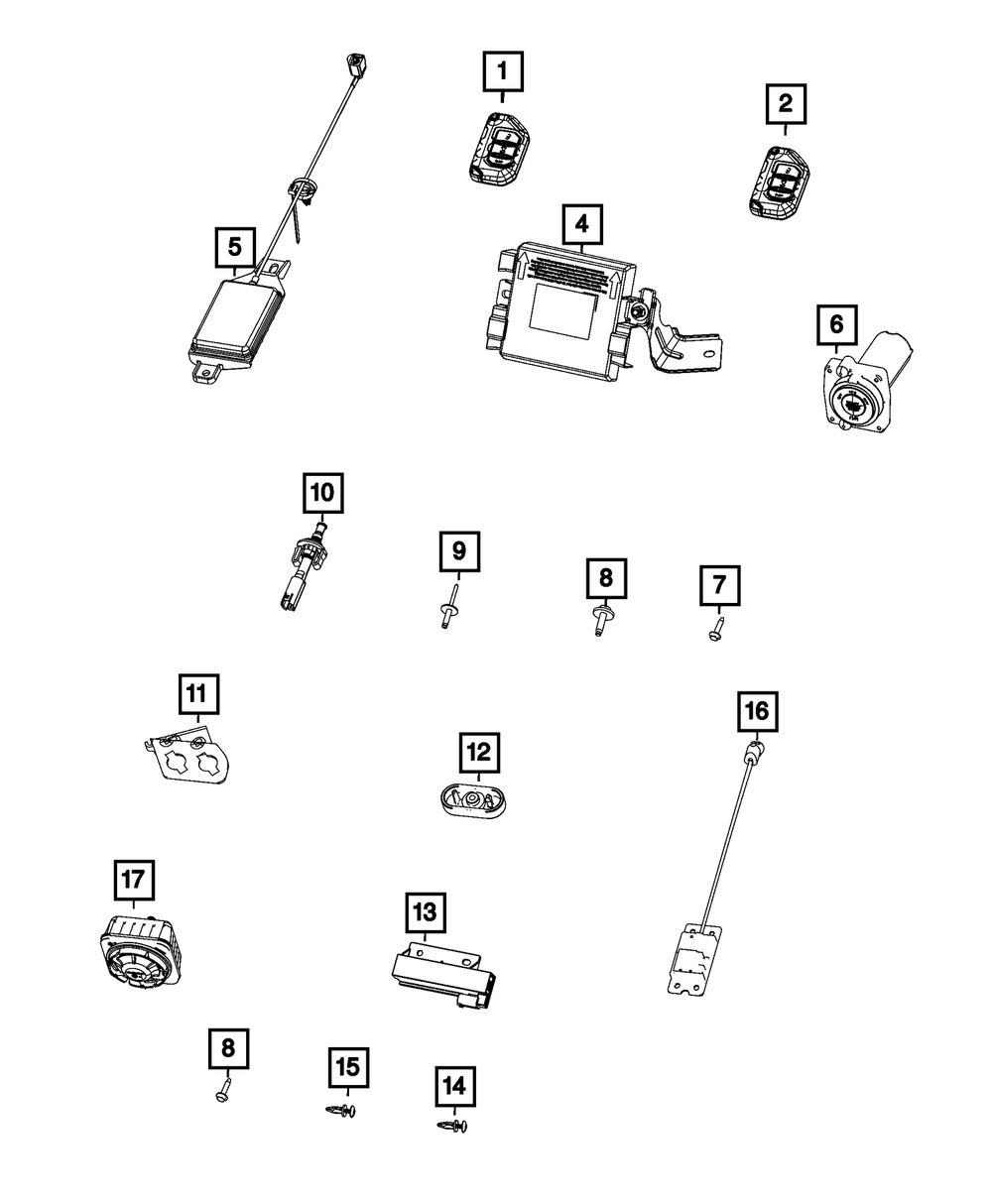 Under-Hood Switch - Mopar (68342252AB)