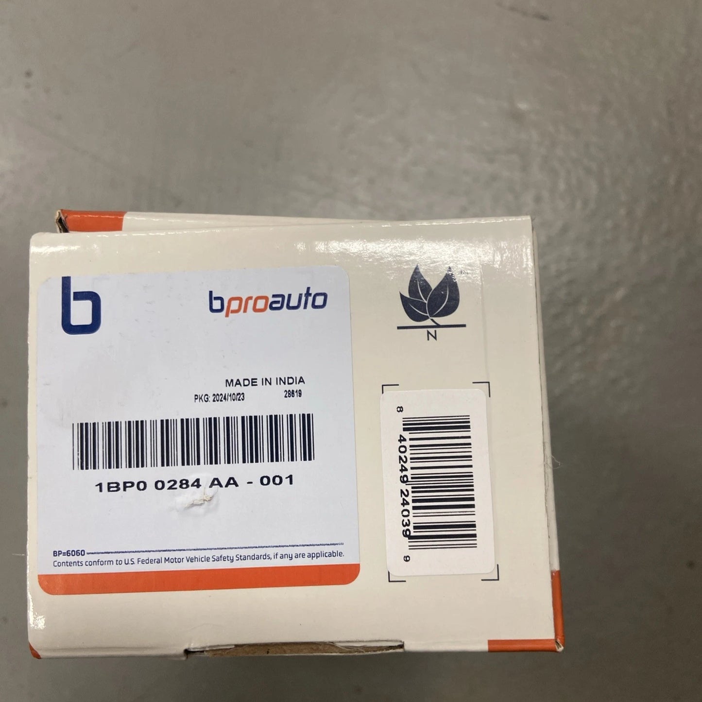 Disc Brake Pad Set - bproauto (1BP00284AA)
