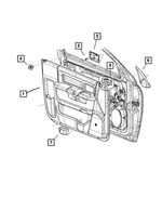 Cup-Holder, Left - Mopar (1LD23XXXAA)