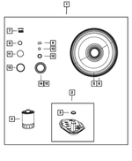 Transmission Filter Kit - Mopar (5013470AE)