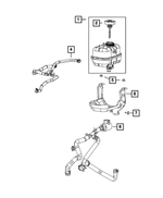 Coolant Recovery Bottle - Mopar (68364312AC)